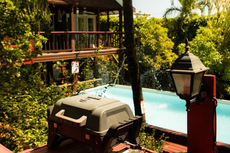 Paradise pool and deck lantern